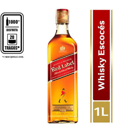 WISKY RED  LABEL LITRO