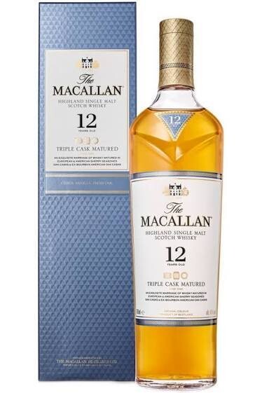 WISKY MACALLAN BOTELLA