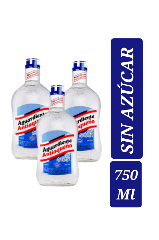 X3 ANTIOQUEÑO AZUL BOTELLA