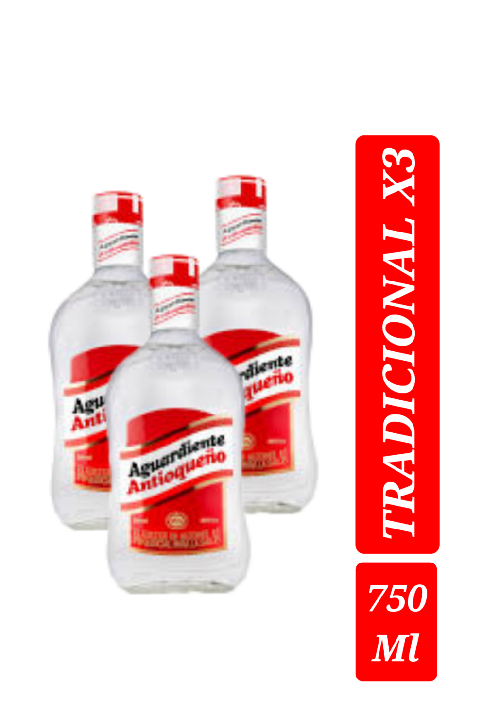 X3 ANTIOQUEÑO ROJO BOTELLA