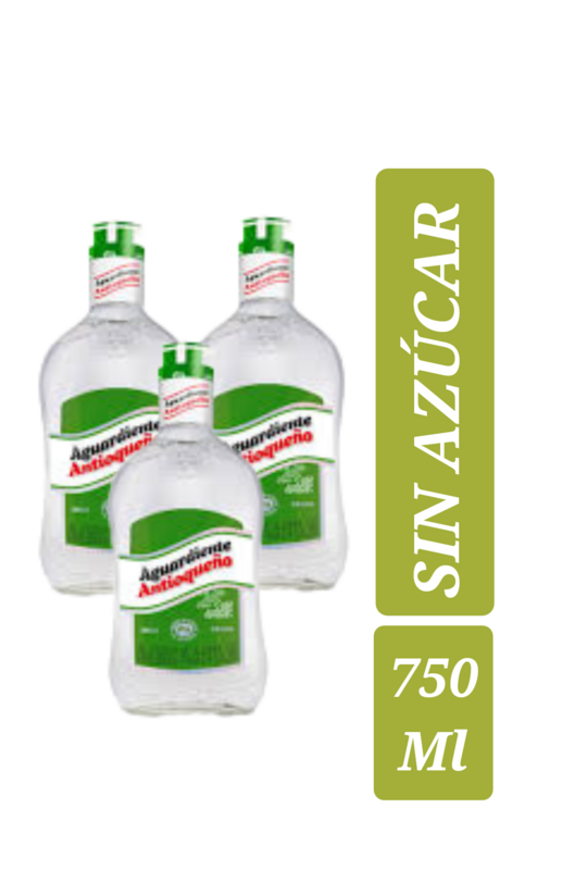 X3  ANTIOQUEÑO VERDE BOTELLA X3