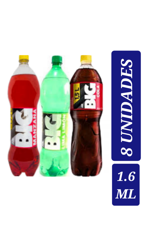 BIG COLA 1.6L X 8