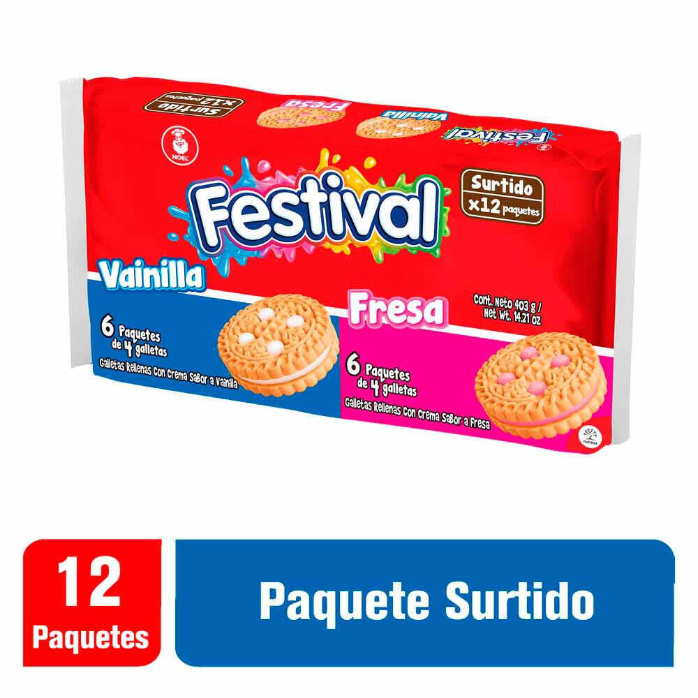 FESTIVAL SURTIDA X 12