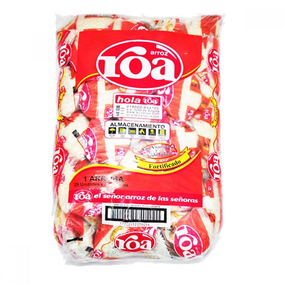 Aroz roa x25 libras