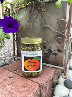 Spicy Pickled Green Beans Pint Size