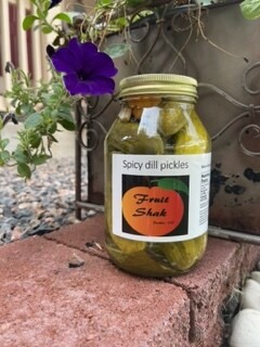 Spicy dill pickles Quart Size
