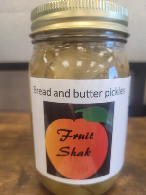 Bread And Butter Pickles Pint Suze