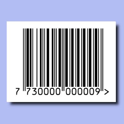 Código de Barras EAN-13 Universal [Para Producto]