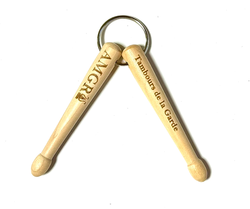 Porte-clé baguette de tambour