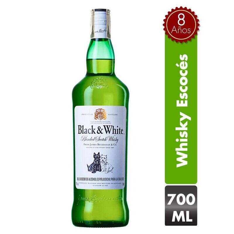 Black and white 700 ML