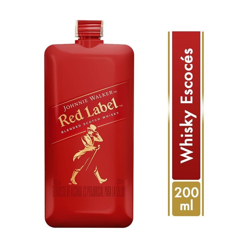 Johnnie walker red label pocket 200 ML