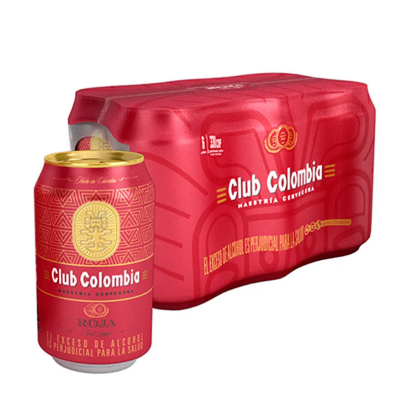Club colombia roja por six pack 330 CM3