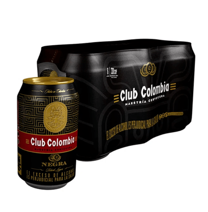 Club colombia negra por six pack 330 CM3