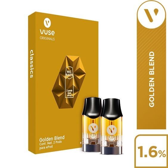 Vuse golden blend 18