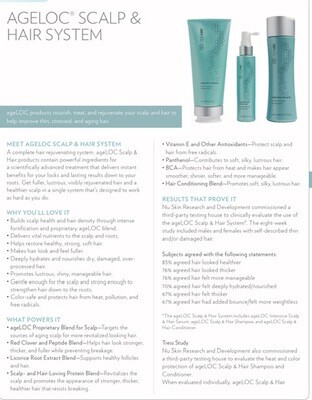 ageLOC® Scalp & Hair Shampoo and Conditioner
