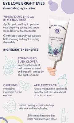 Nutricentials Eye Love Bright Eyes