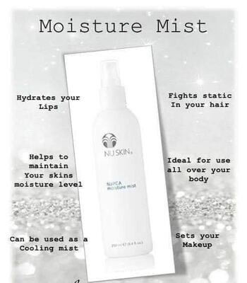 NaPCA Moisture Mist travel bottle