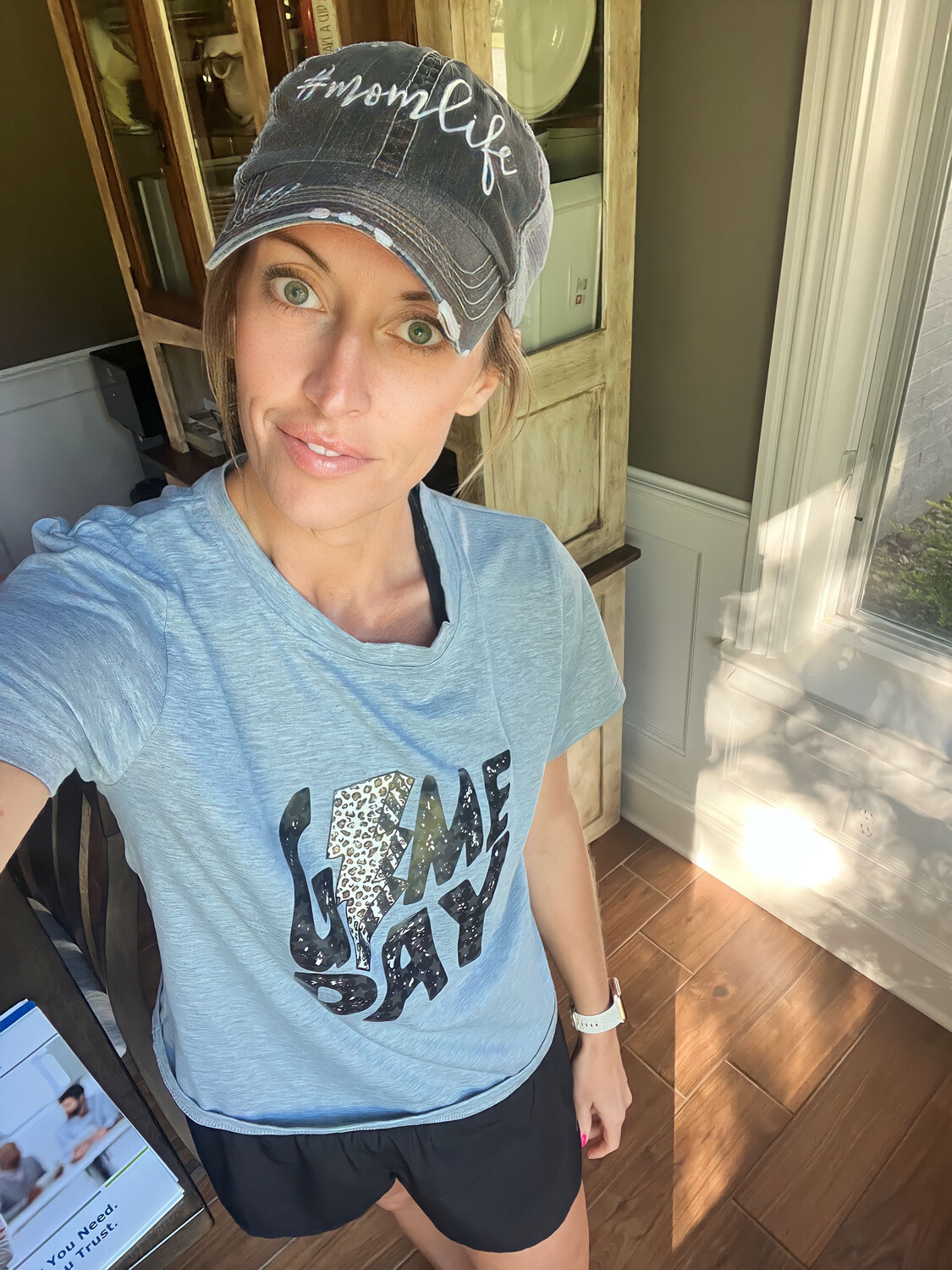 Game Day Lightning Bolt Shirt---new--multiple sizes