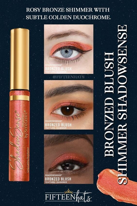 Bronzed Blush Shadowsense