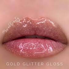 Gold Glitter Gloss