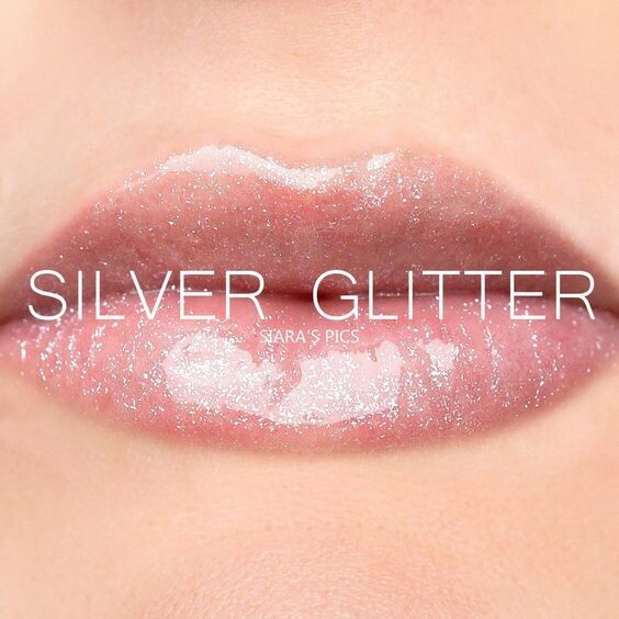 Silver Glitter Gloss