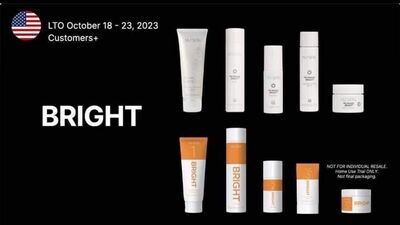 NEW! Bright Skincare Line (30 Day Supply)
