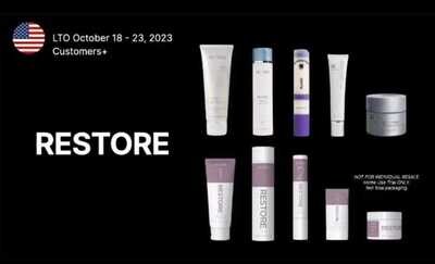 NEW! Restore Skincare Line (30 Day Supply)
