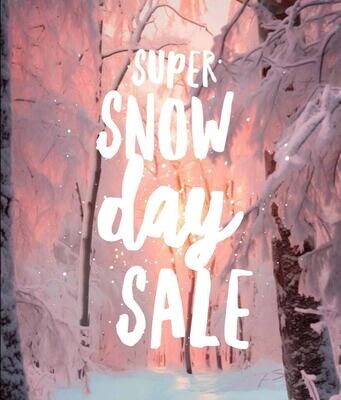 Snow Day Super Sale