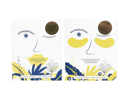 Nutricentials® Gold Hydrating Lip Mask and Gold Hydrating Under Eye Mask