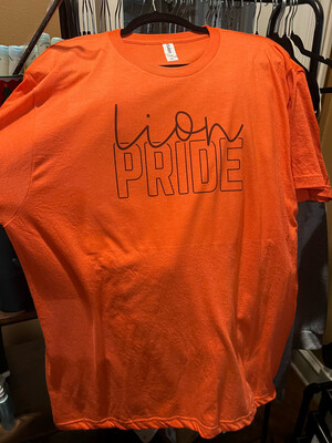 Gravette Lions Burnt Orange Shirt