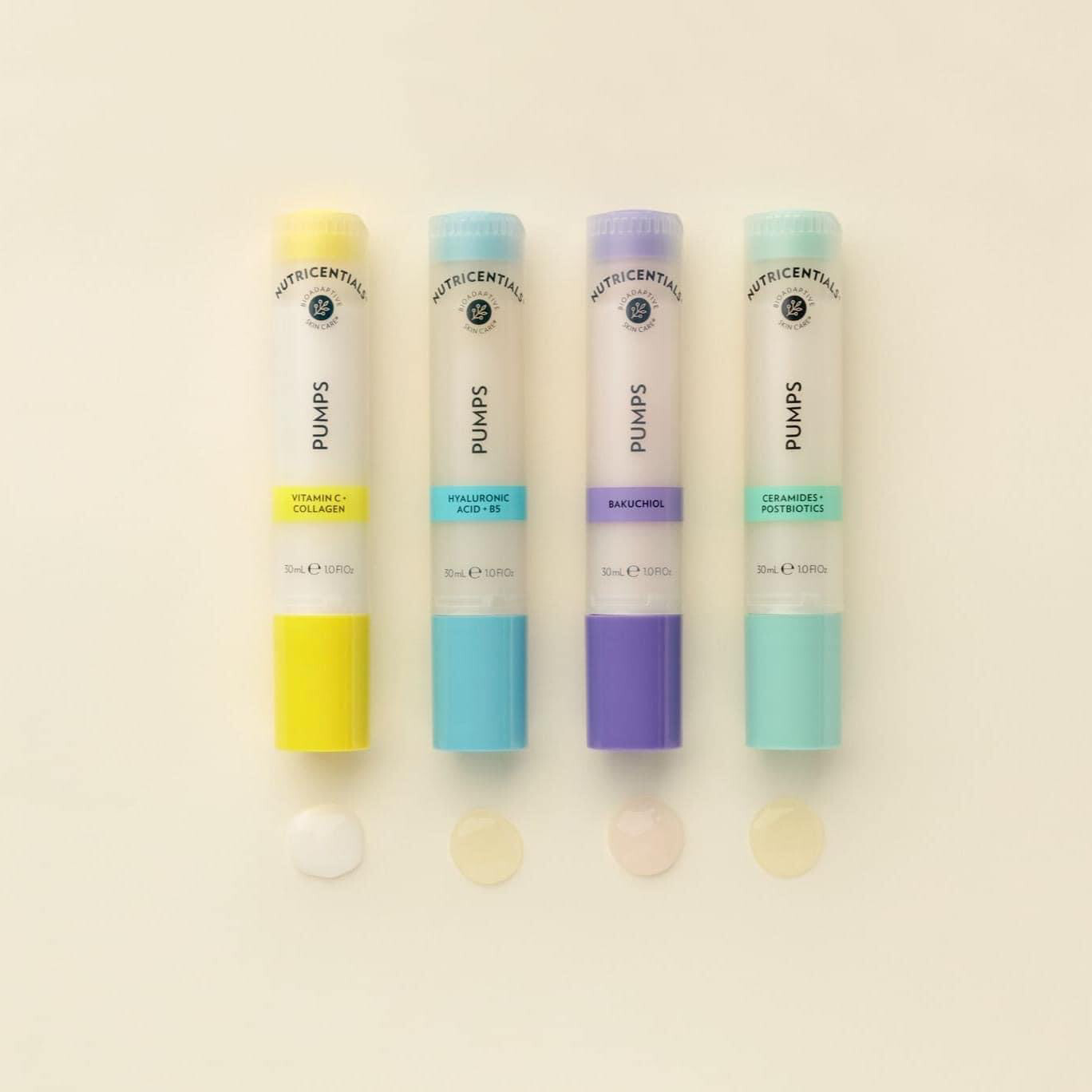 CERAMIDES POSTBIOTICS + BAKUCHIOL + HYALURONIC ACID + Vitamin C/ Collagen PUMP!