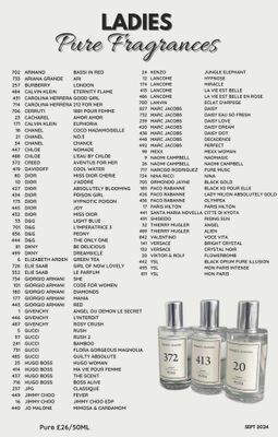 Pure Fragrances For Her
