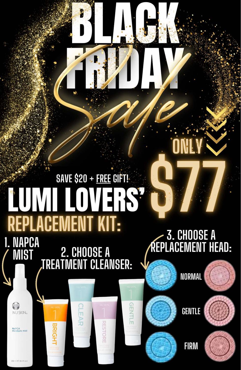 Lumi Lovers Replacement Kit