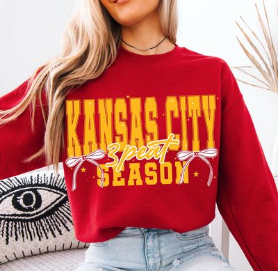 KC 3 PEAT SEASON with BOWS🎀----PREORDER Only