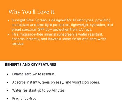 Mineral Face Sunscreen