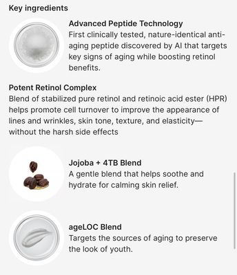 Peptide Retinol (REFILL---have to have initial container)