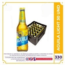 AGUILA LIGHT 330CM³ CANASTA X30