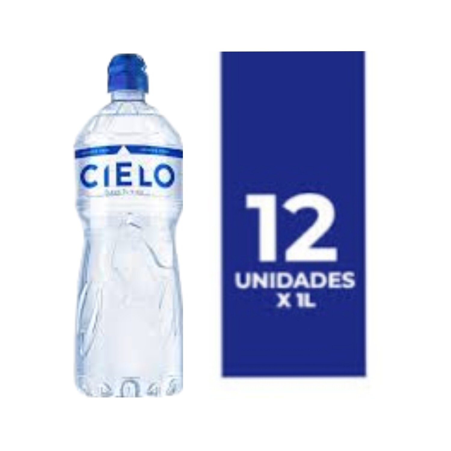 AGUA CIELO CHUPO 1L X12