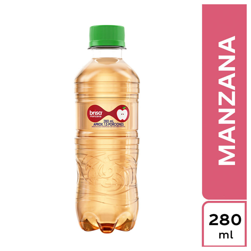 AGUA BRISA MANZANA 280ML X24