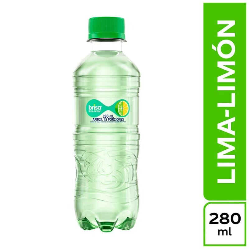 AGUA BRISA LIMON 280ML X24