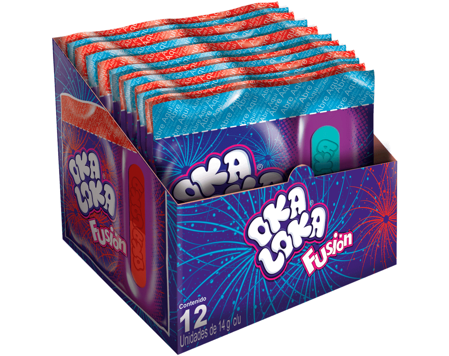 OKA LOKA FUSION CAJA X12