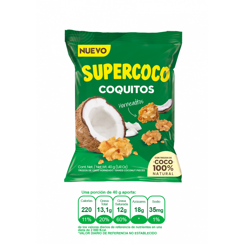 SUPER COCO COQUITOS X40G