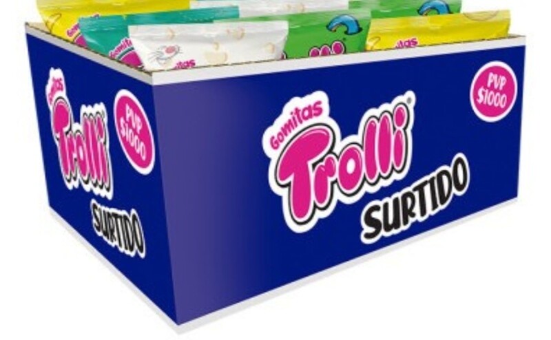 CAJA GOMITAS TROLLI SURTIDA X24