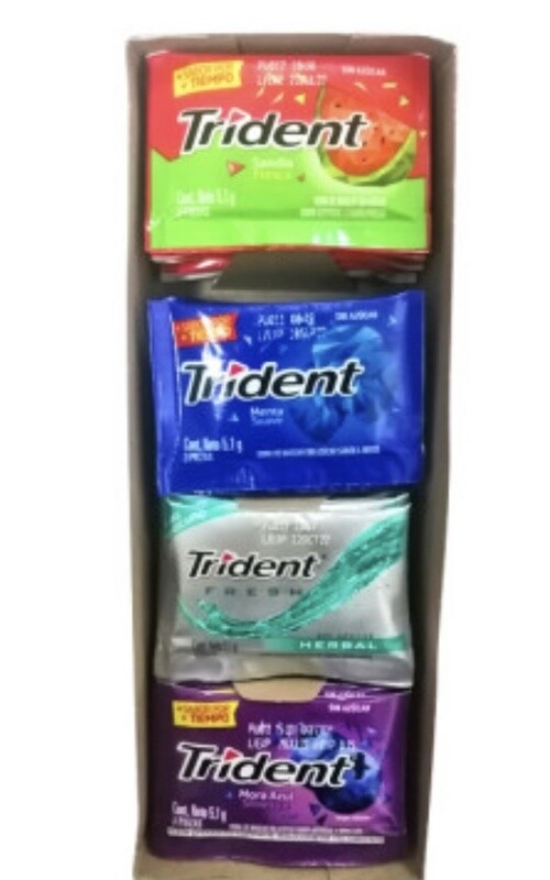 TRAIDENT 5.1G DE 24 X3 UNIDADES
