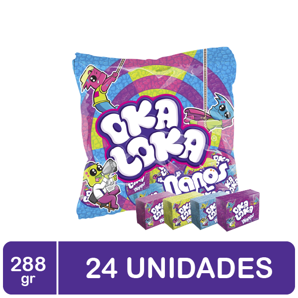 OKA LOKA NANOS X24 CAJITAS