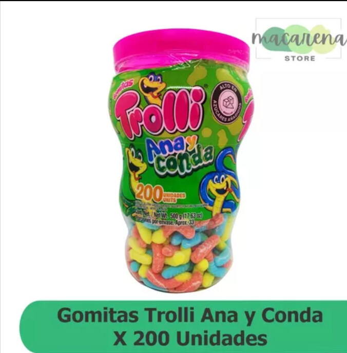 GOMITAS TROLLI ANAYCONDA X200 UND