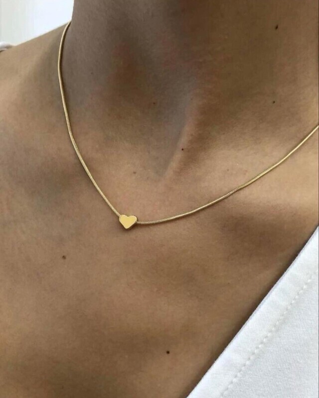 Gold Heart Chain