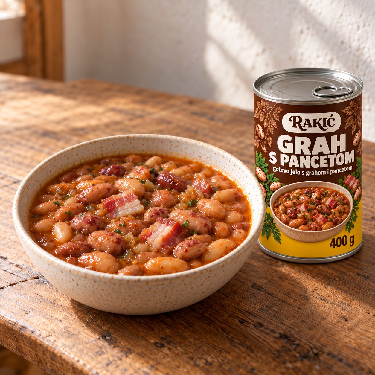 Grah s pancetom – 6 × 400 g