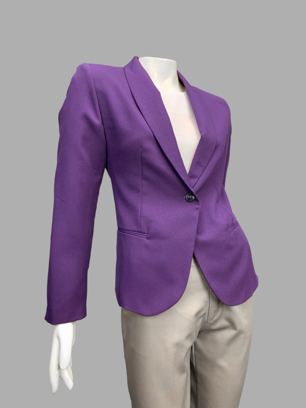 Blazer 1 botón Púrpura