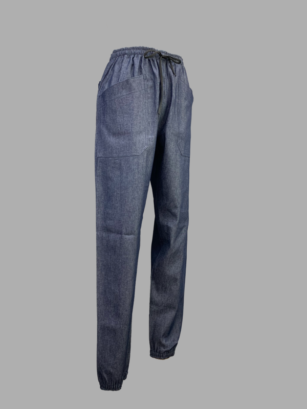 Pantalón Jogger Unisex en Chambray (bajo pedido mínimo 6 und.)